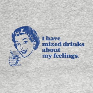 Mixed Drinks Retro T-Shirt